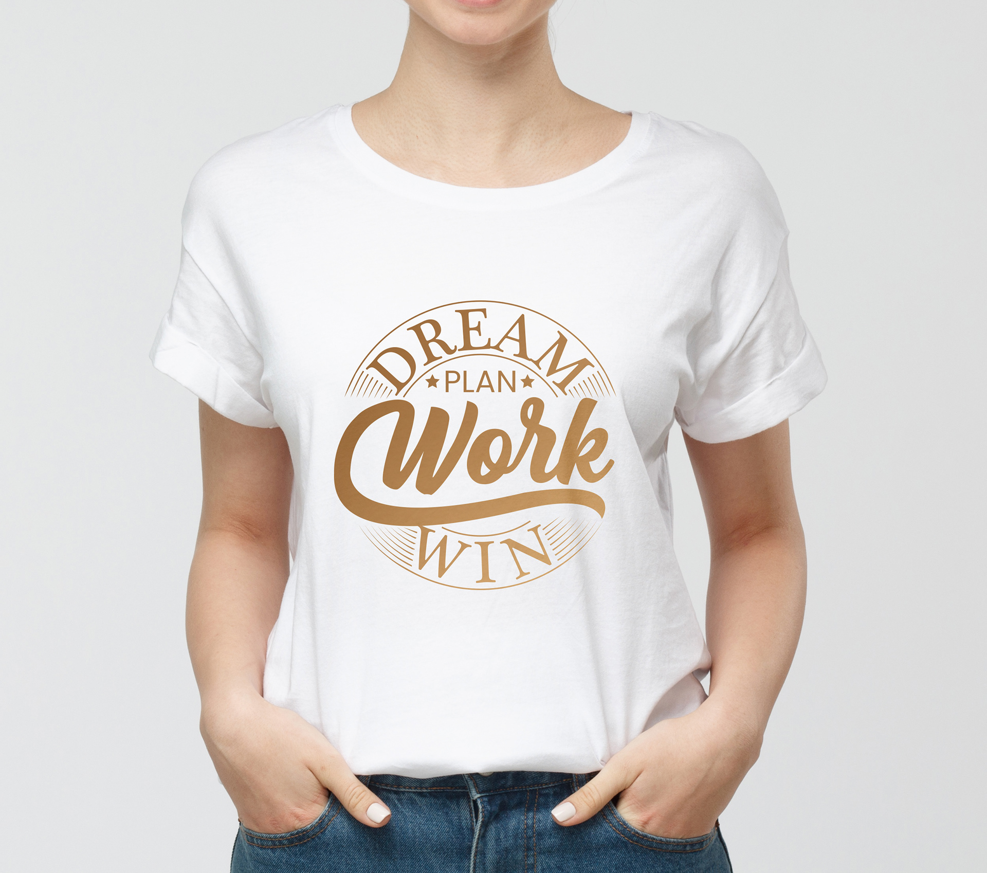 Free T-Shirt Mock-up and Design