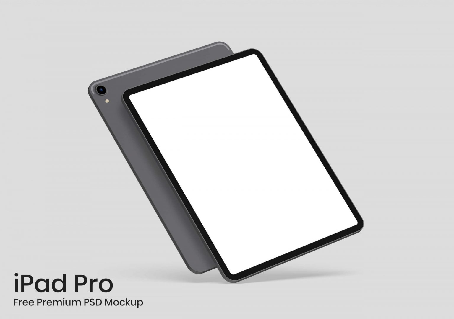 Ipad Pro Free Premium Mockup Psd Front And Back Primepsd 4513