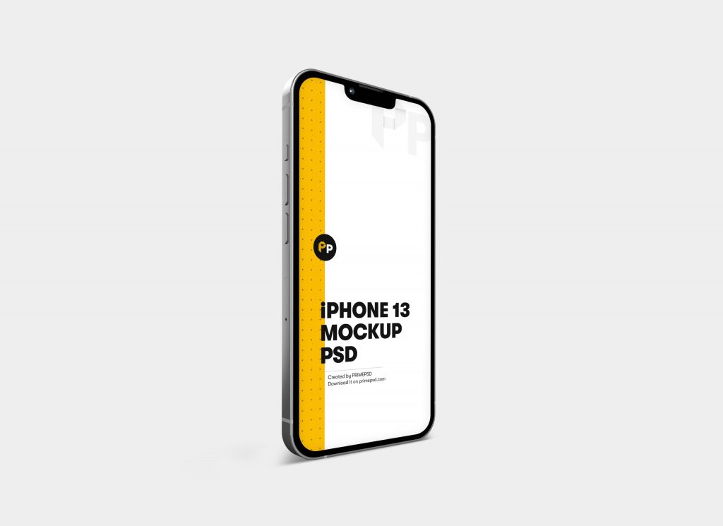 iPhone 13 Mockup Free Premium PSD - PrimePSD